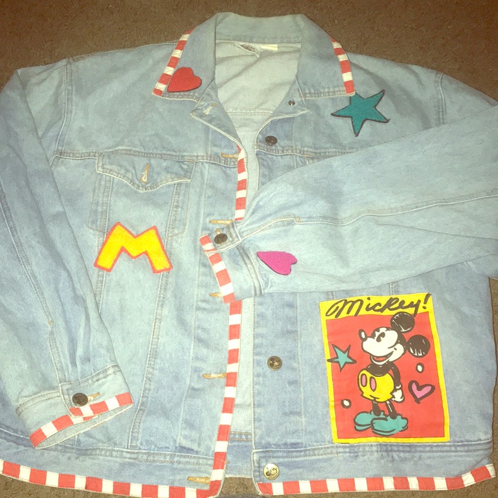 VINTAGE!!! Mickey jean jacket